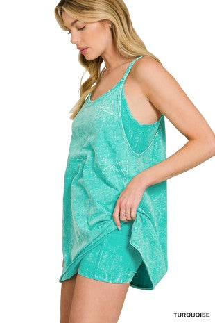 Mini Dress W/Romper Liner
