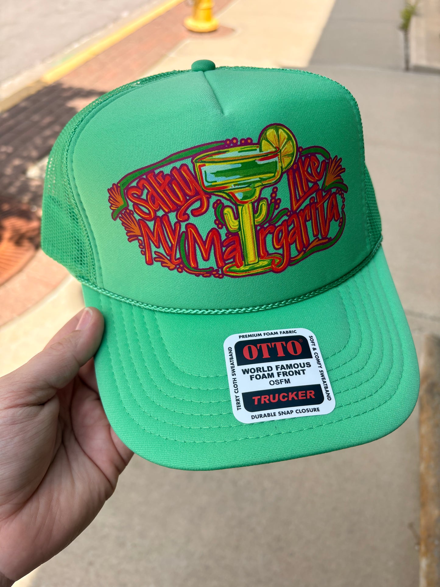 Salty Like My Margarita Otto Trucker Hat