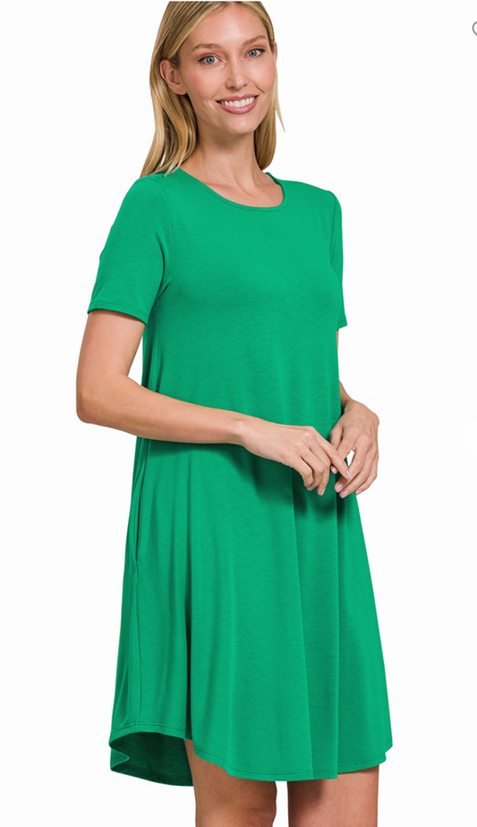 T-Shirt Dress with Pockets