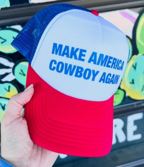 Cowboy Again Trucker Hat