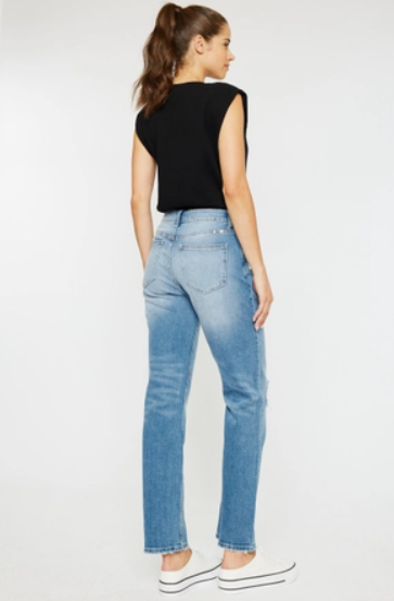 Kan Can 4008 High Rise Medium Wash Jeans