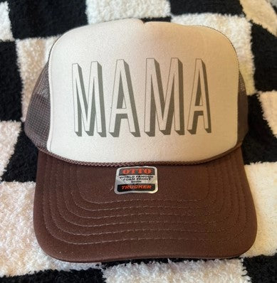 MAMA Trucker Hat, Mocha