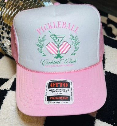 Pickleball Trucker Hat