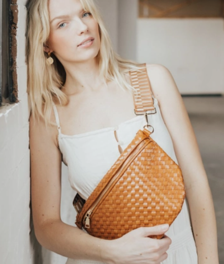 Westlyn Woven Crossbody Bag