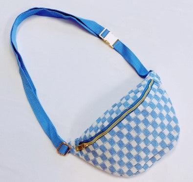 Checkered Crossbody Bag