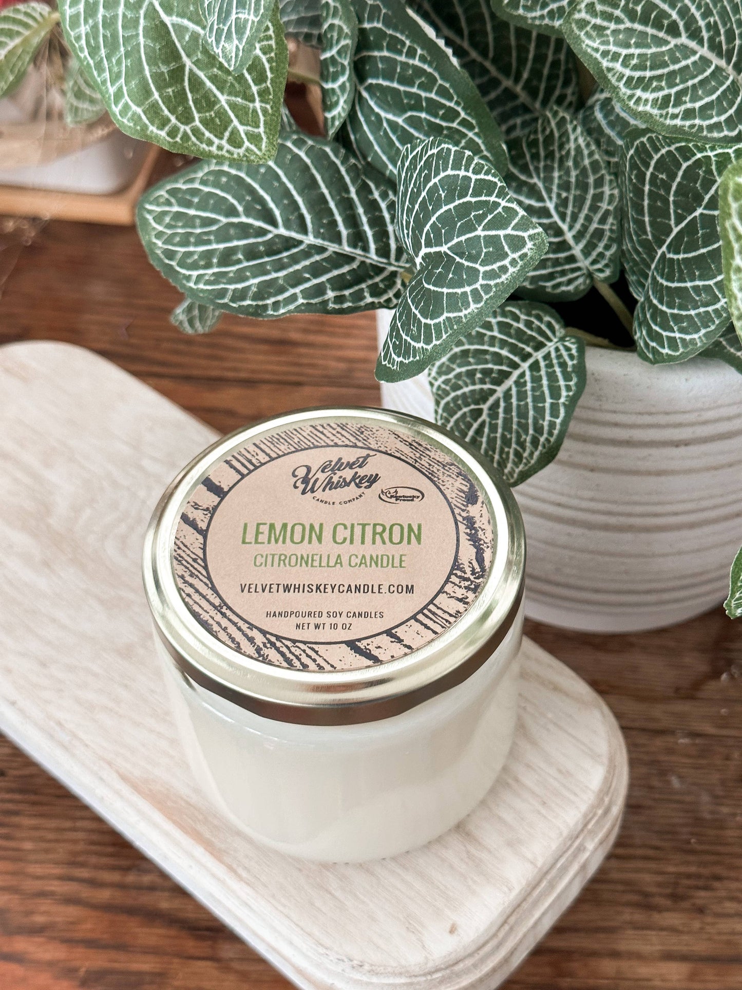Lemon Citron Candle - Citronella Candle