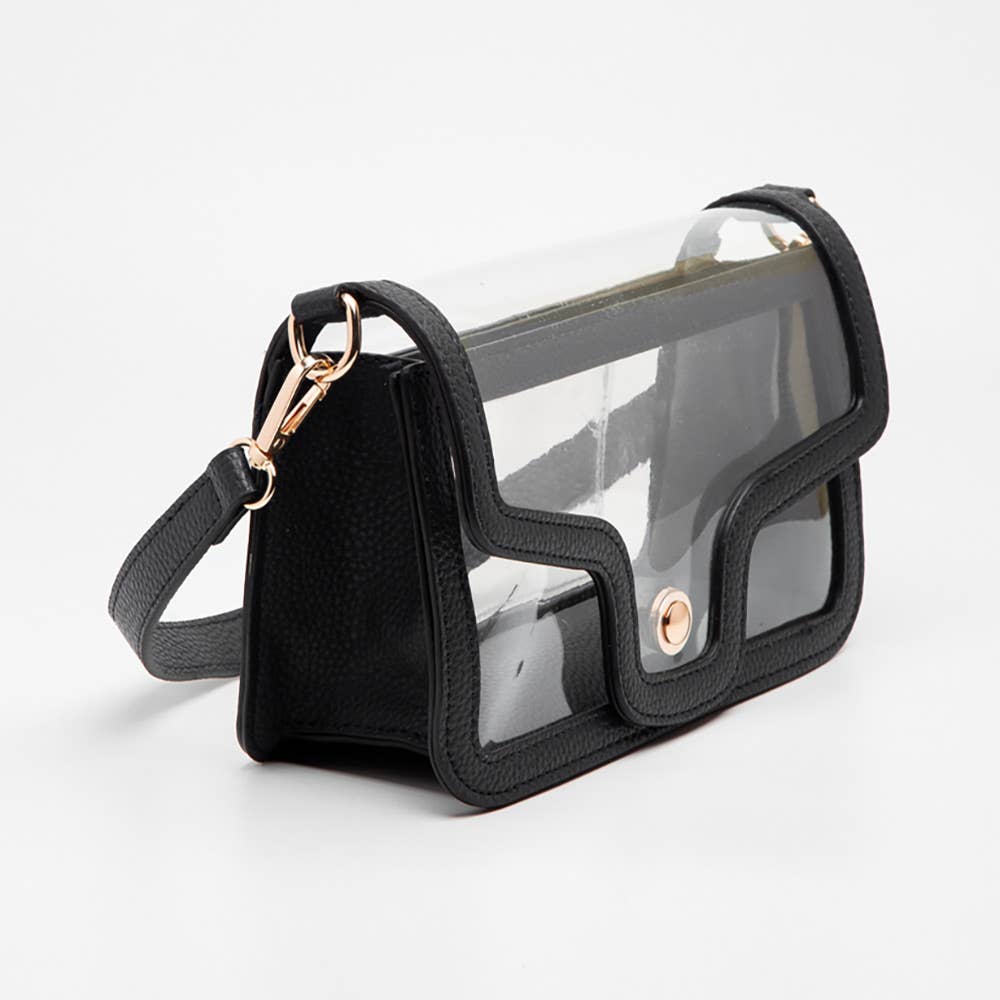 Clear Stadium Rectangle Shoulder Bag