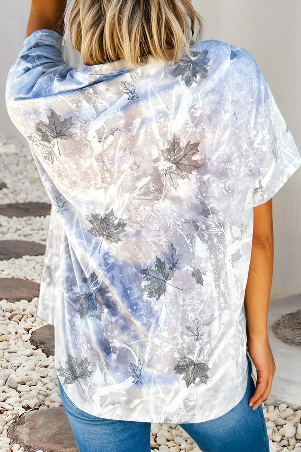Dark Camo Oversized Tee