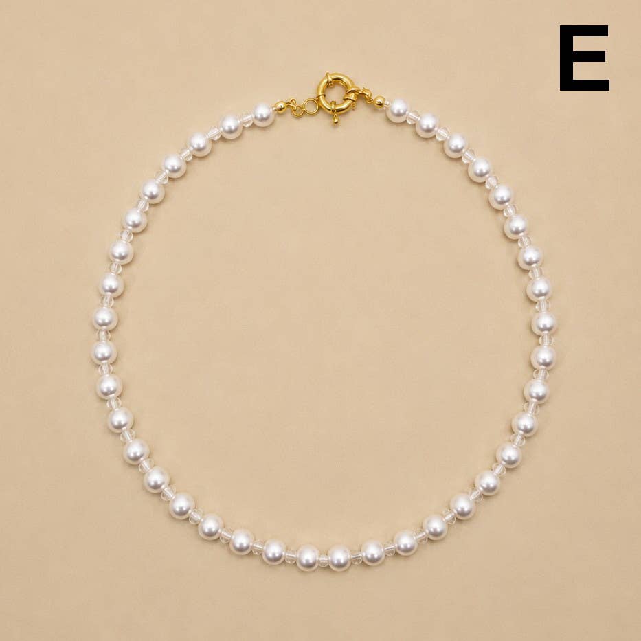 Glass Stone Mixed Necklace