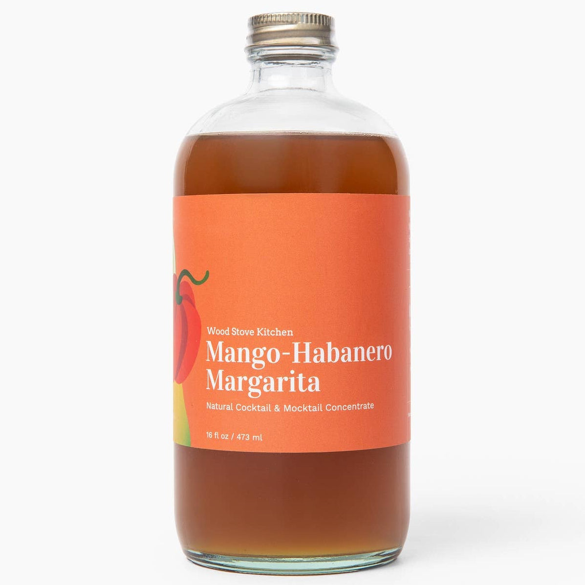 Mango Habanero Margarita Cocktail-Mocktail Mixer, 16 fl oz