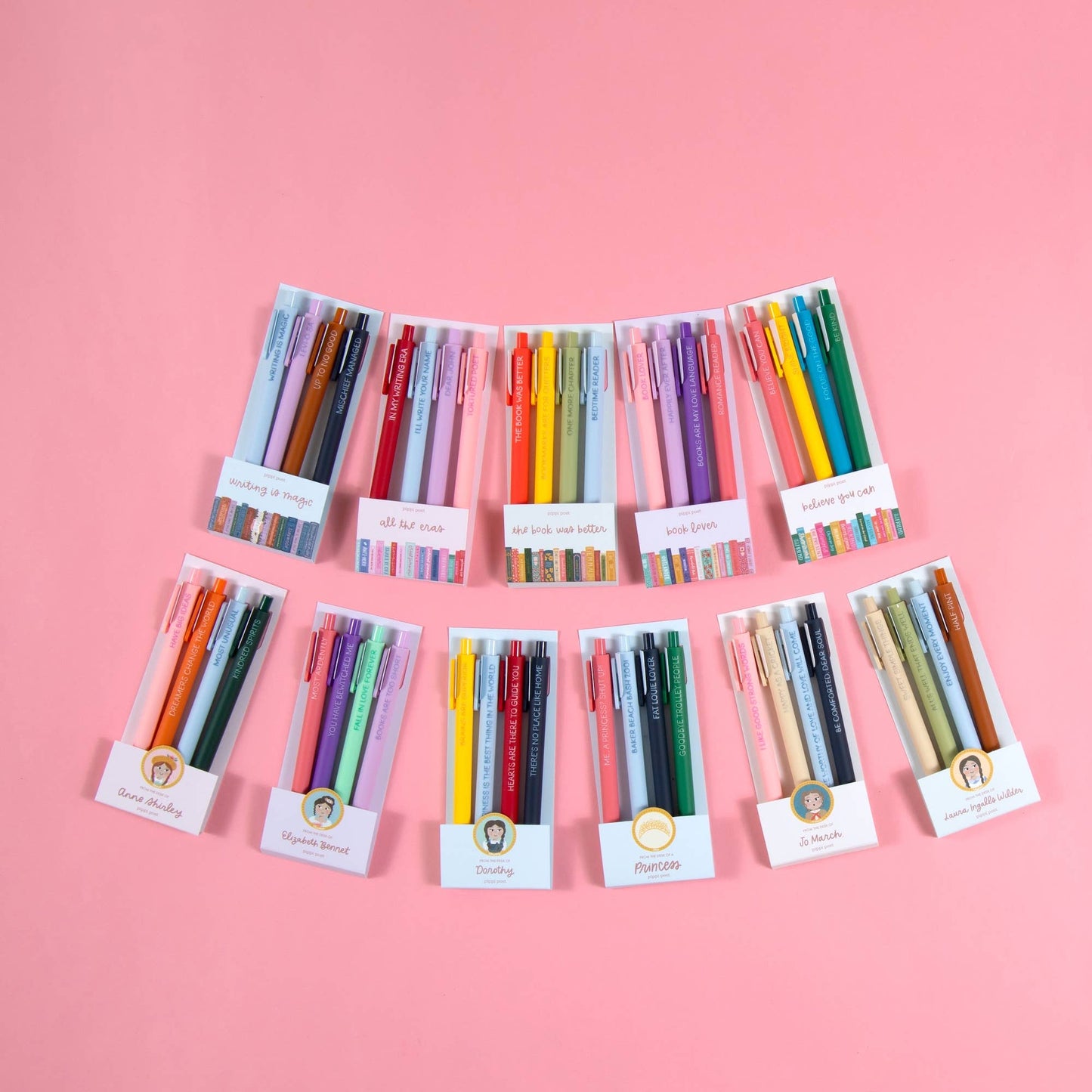 Book Lover Ink Pen Set