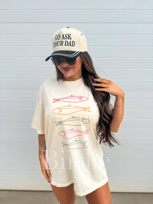 5 Fish Summer Graphic Tee