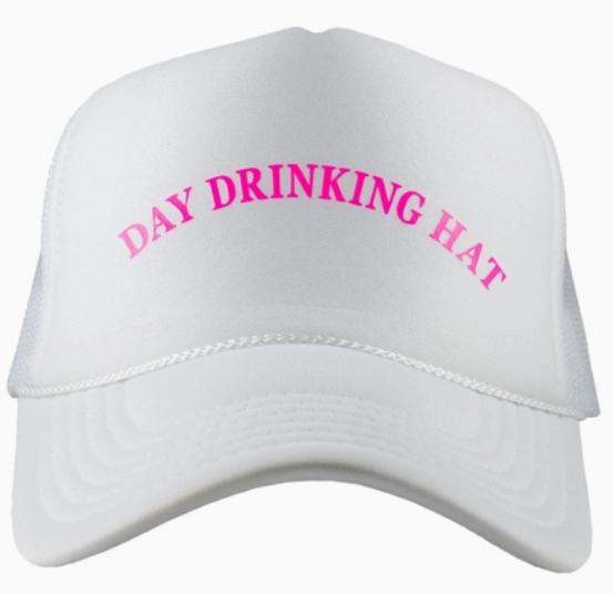 White Day Drinking Trucker Hat