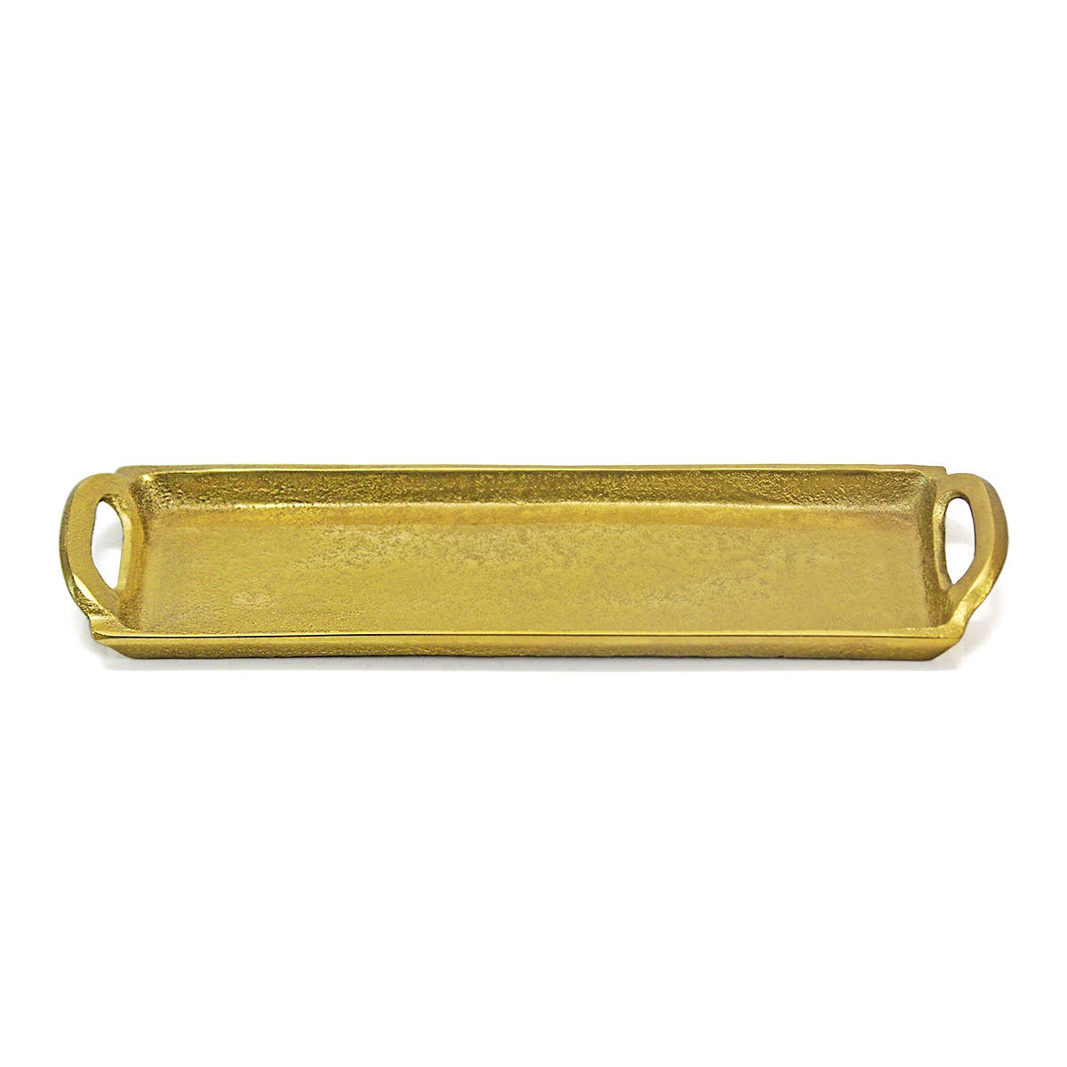 GOLD RECT TRAY