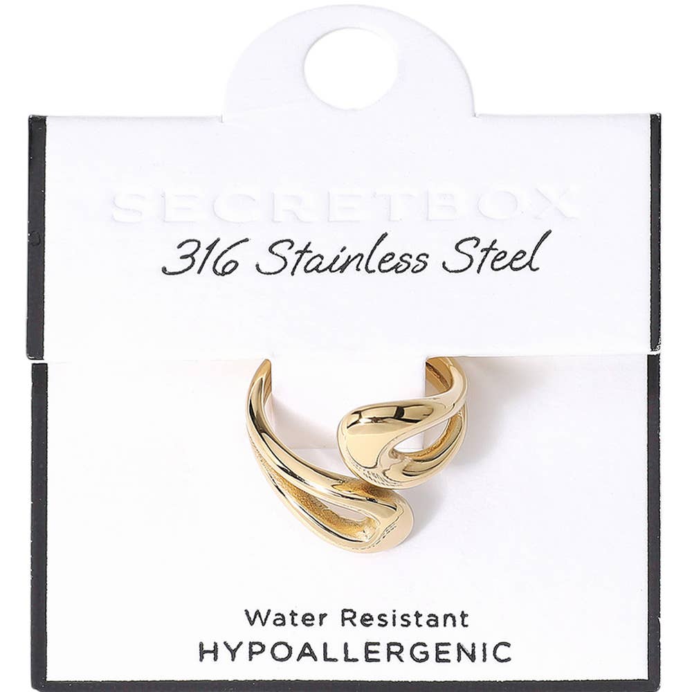 Hypoallergenic Teardrop Tip Ring