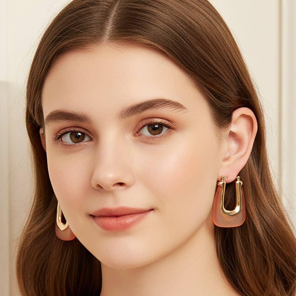 Geometric Hoop Earrings