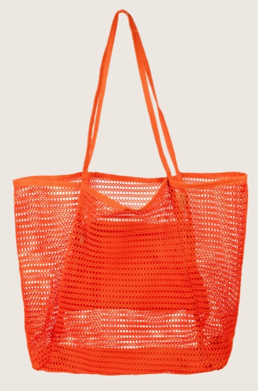 Summer Mesh Tote Bag