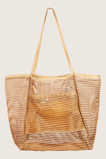 Summer Mesh Tote Bag